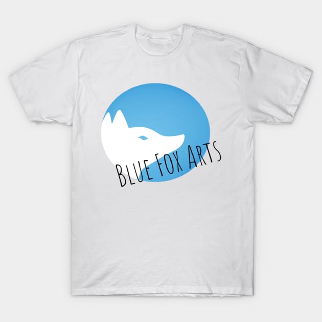 Blue Fox Arts T-Shirt by Articfoxo